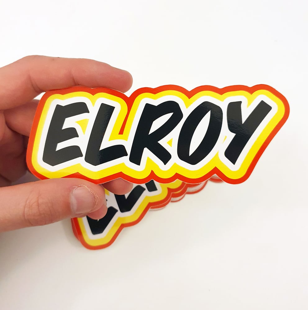 Image of Elroy's Alphabet Poster