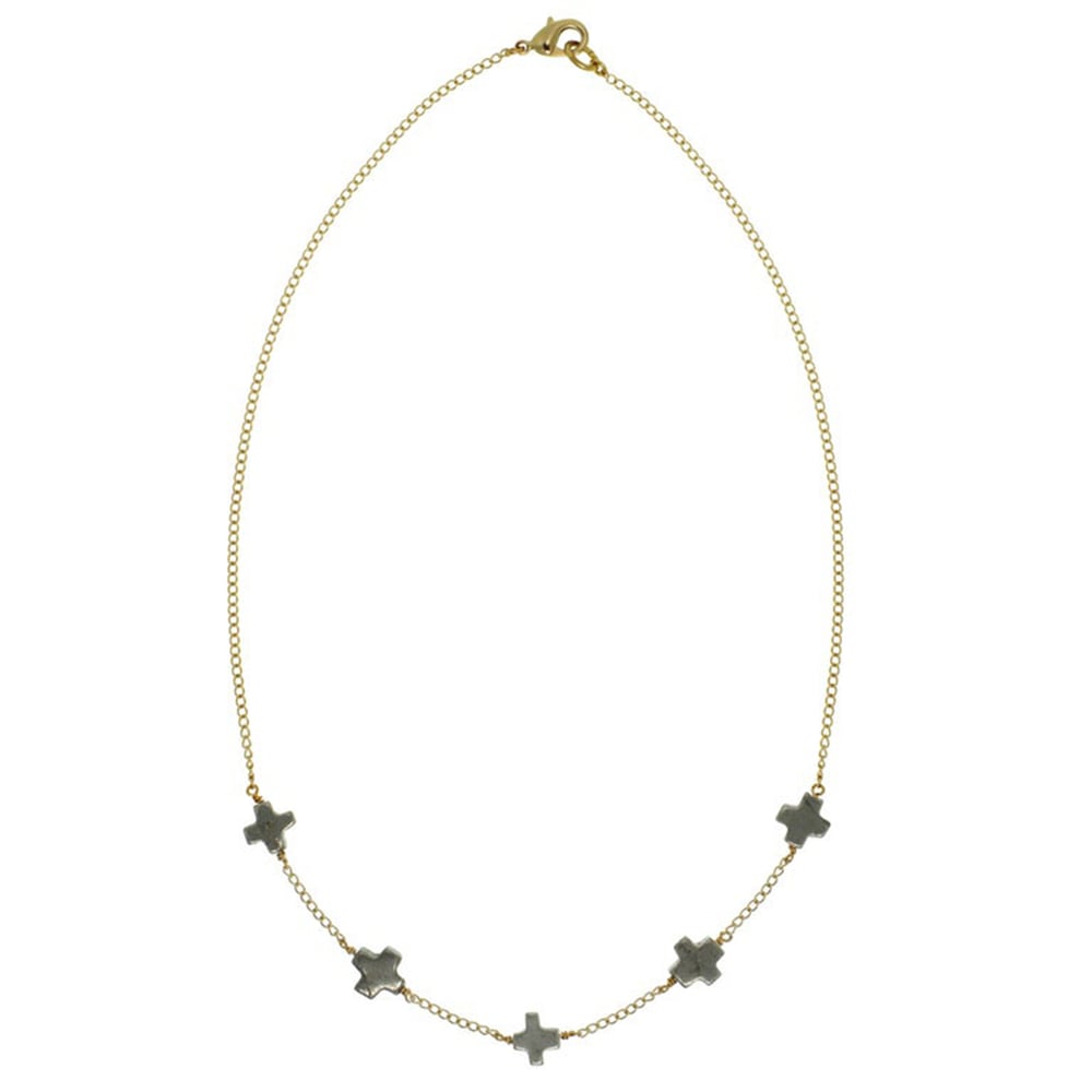 Image of + Pyrite Necklace
