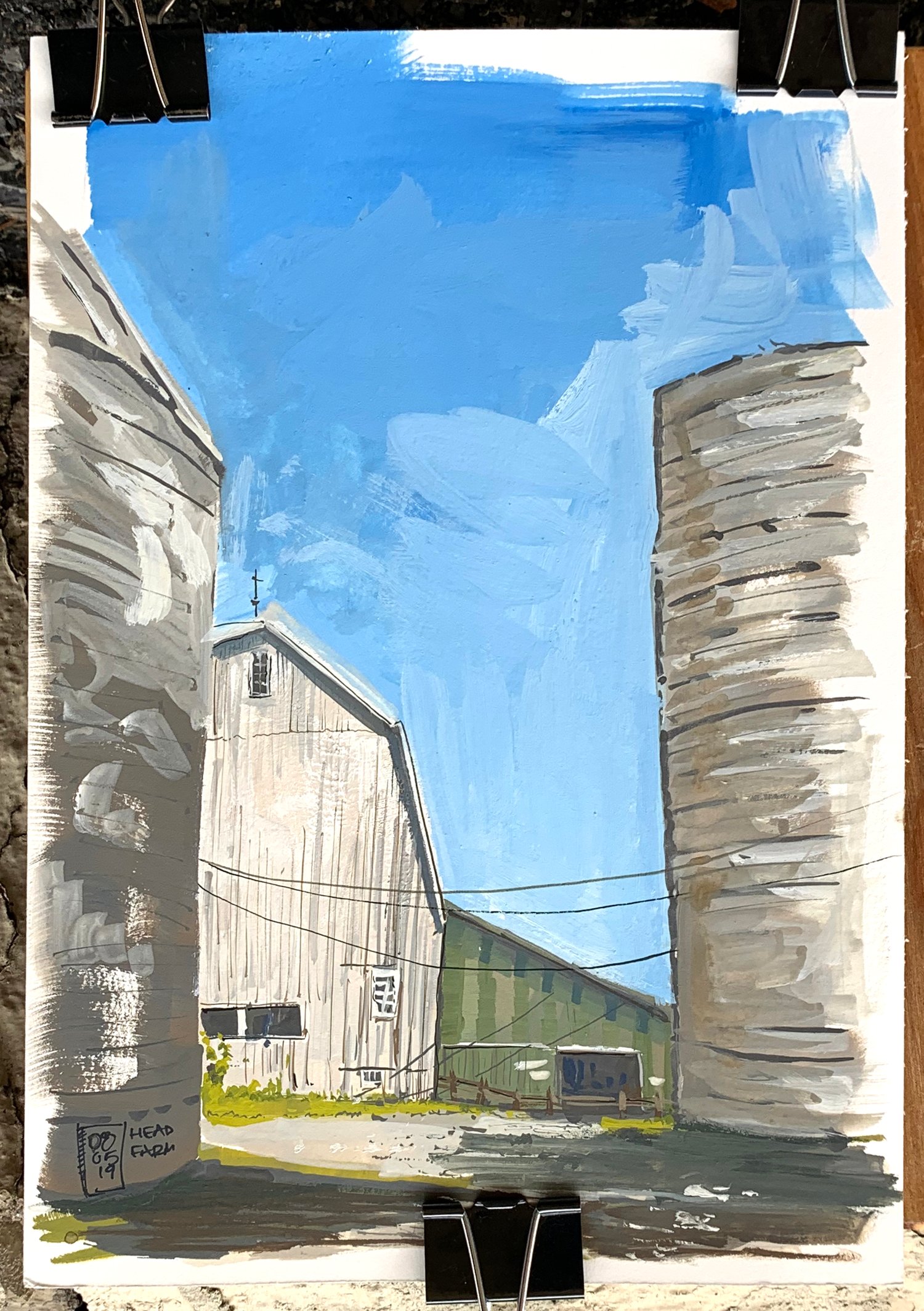 Heard Farms Silo's