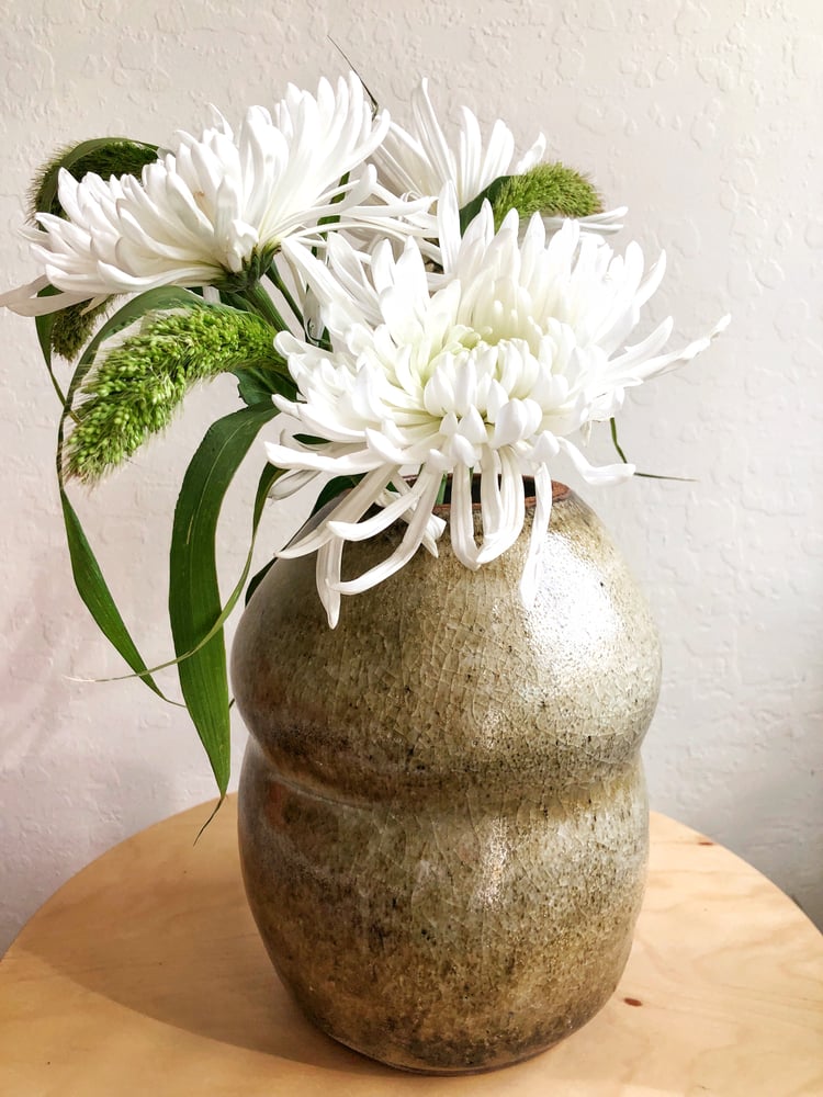 Image of White Shino Vase