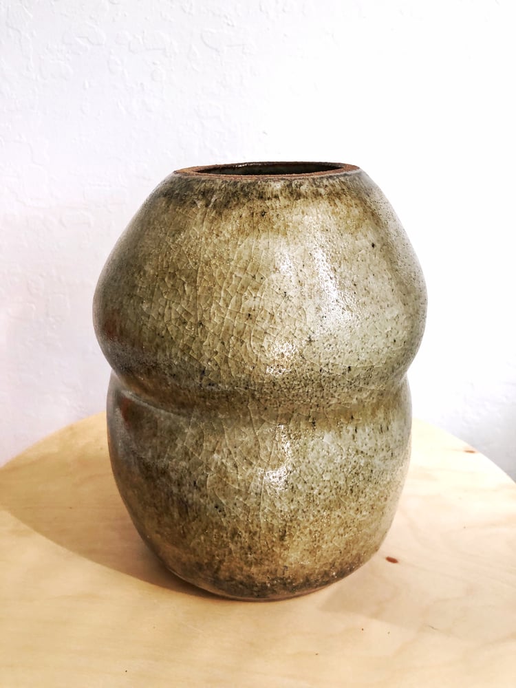 Image of White Shino Vase