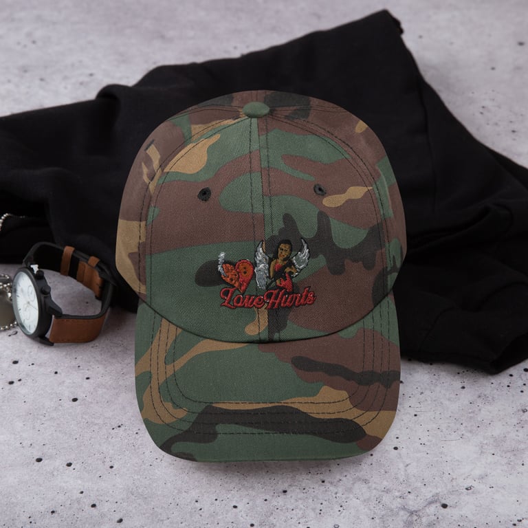 St. Valentine’s Day colored Dad hat Image 3