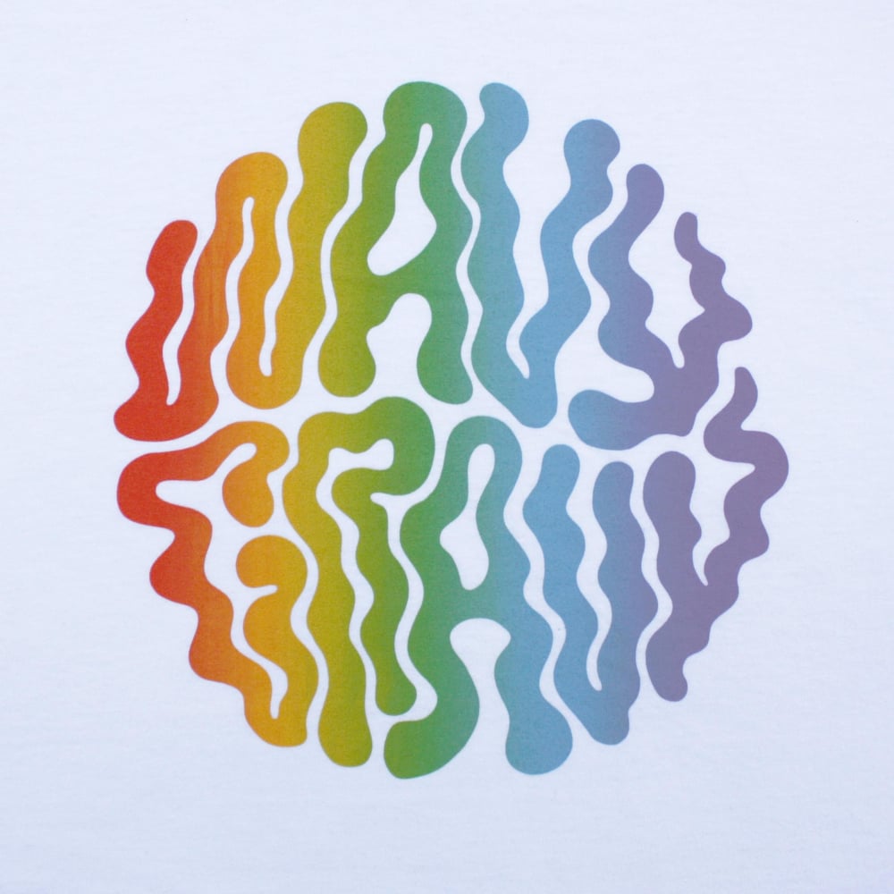 Image of White Wavy Gravy T-Shirt