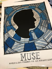 Image 2 of MUSE 2013 concert poster set