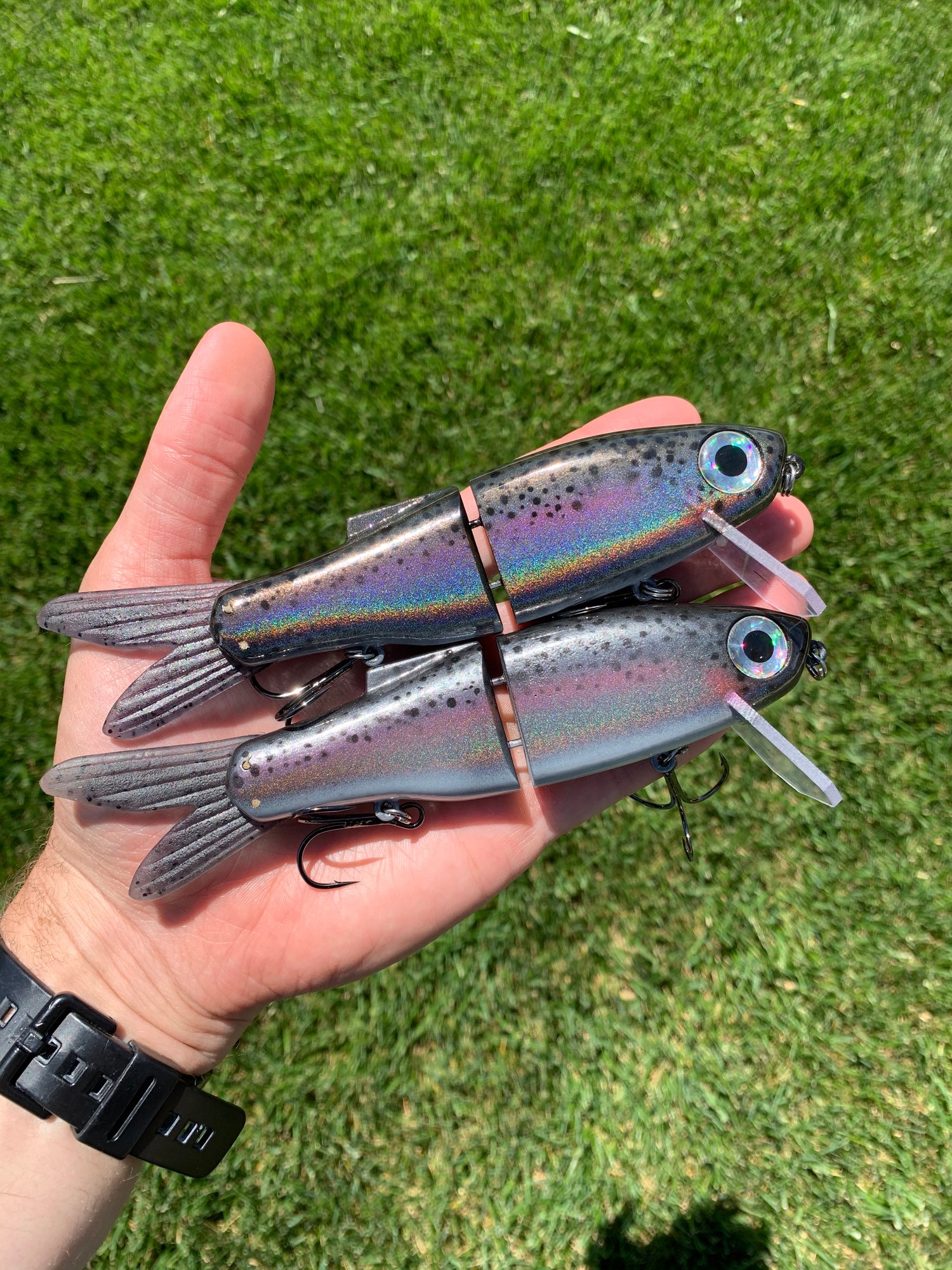 Image of Gray Flashy Trout 7.5 inch Crankdown