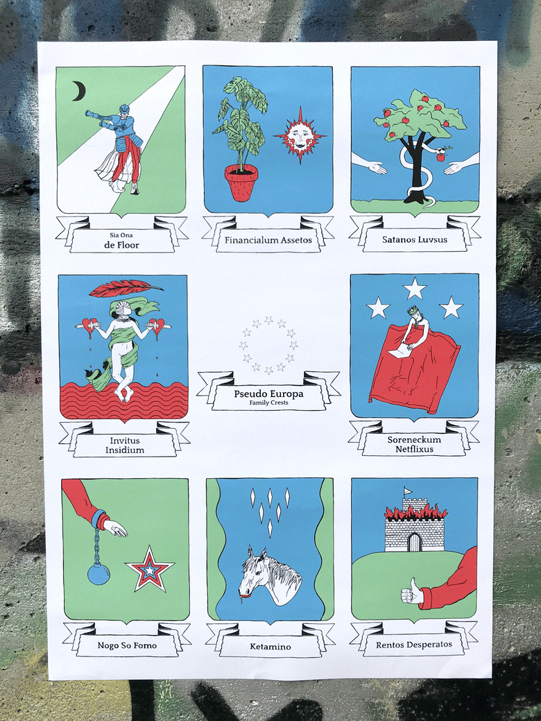 Image of Pseudo Europa Poster