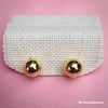 14K Gold Sun Sphere Studs