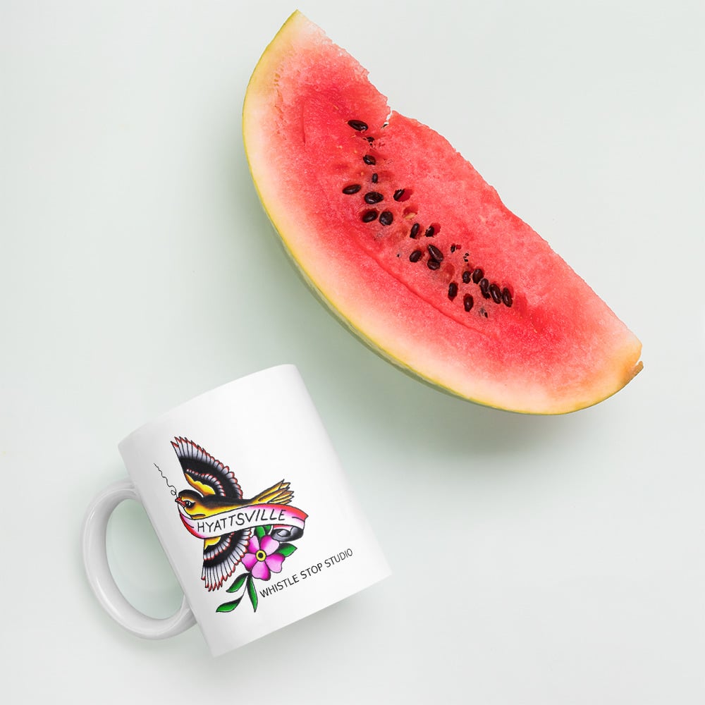 Mug featuring Shawn Brown's Hyattsville bird