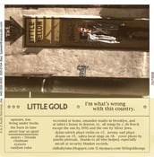 Image of Little Gold "i'm what's wrong with this country" ep CS