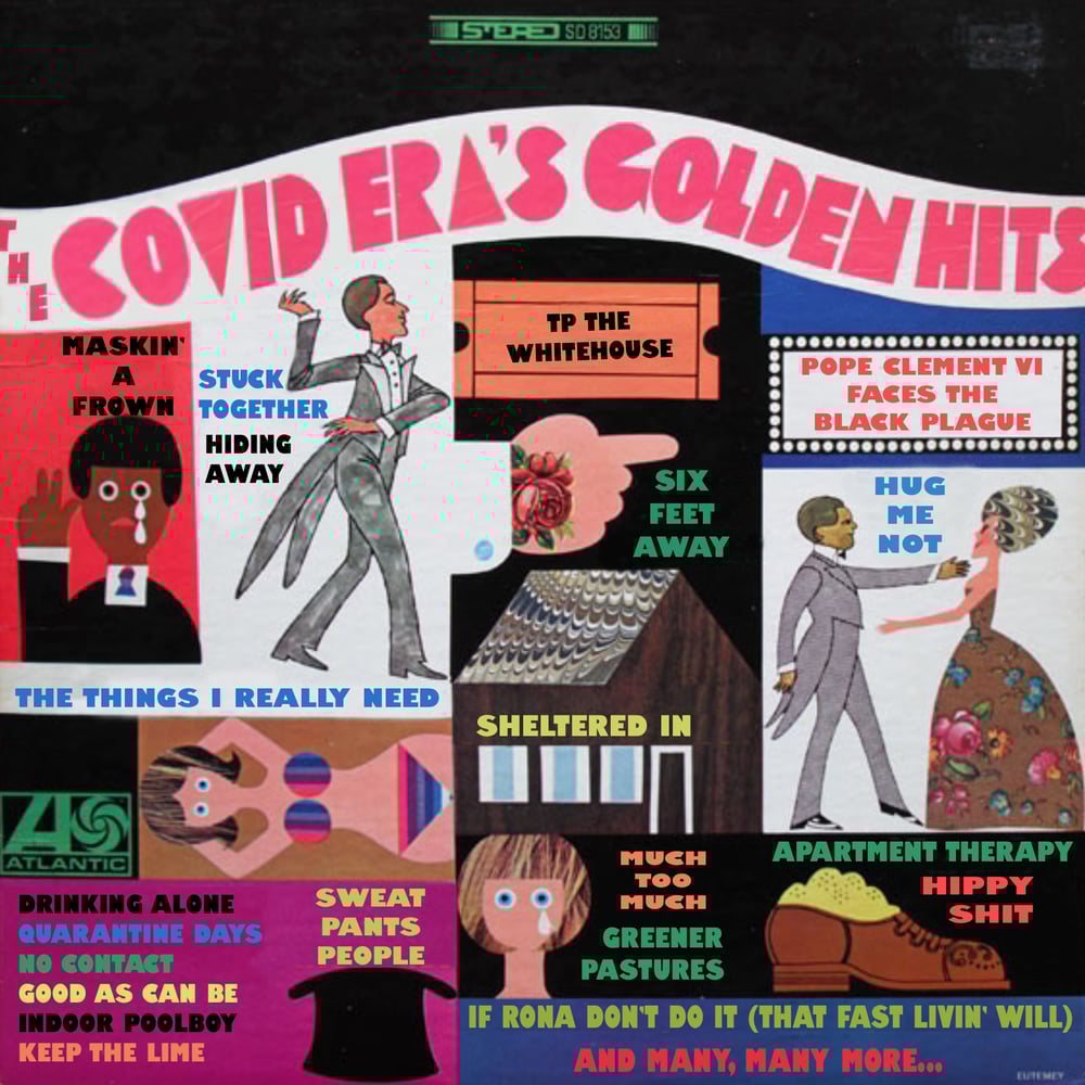 "Golden Sounds of COVID-19" Cassette by Various Artists 