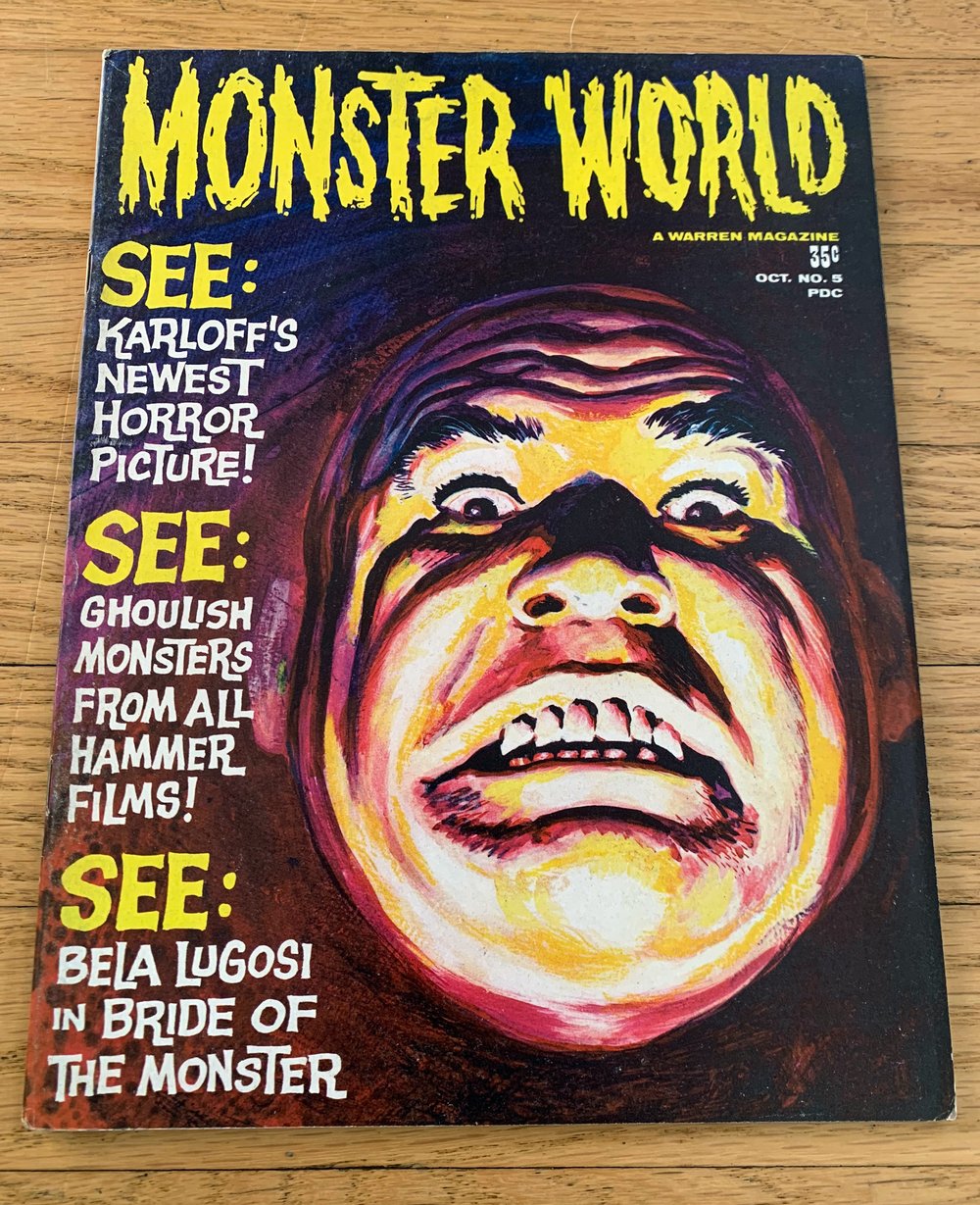 MONSTER WORLD Magazine #5 October 1965