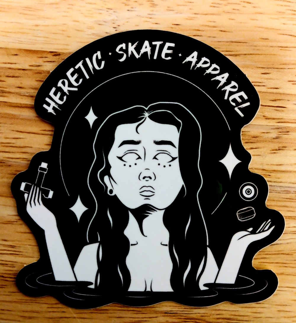 Heretic Shop Sticker