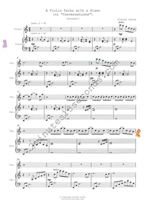 Image of A Violin Talks with a Piano PDF