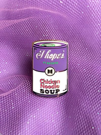 Image 1 of chicken noodle soup pin | BTS 방탄소년단