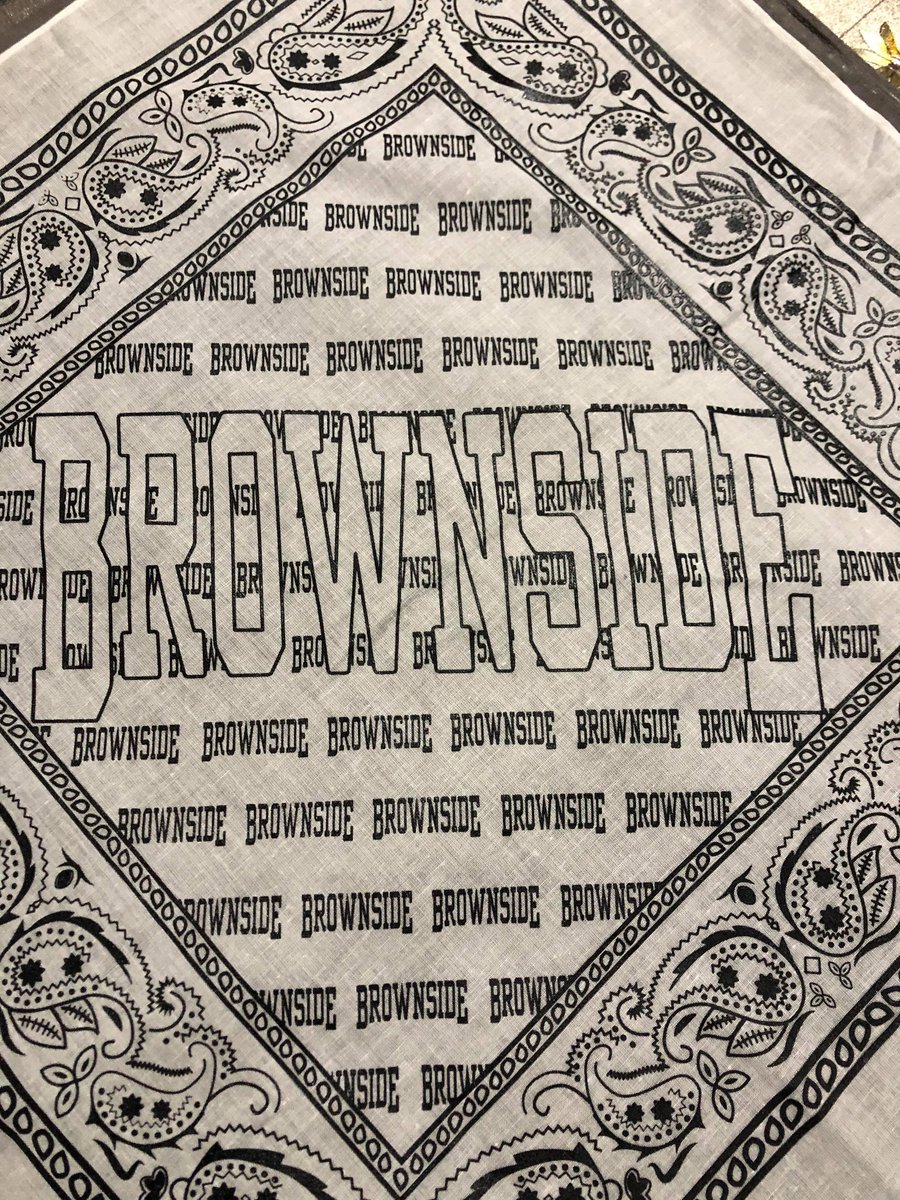 Brownside — BROWNSIDE LOGO BANDANA