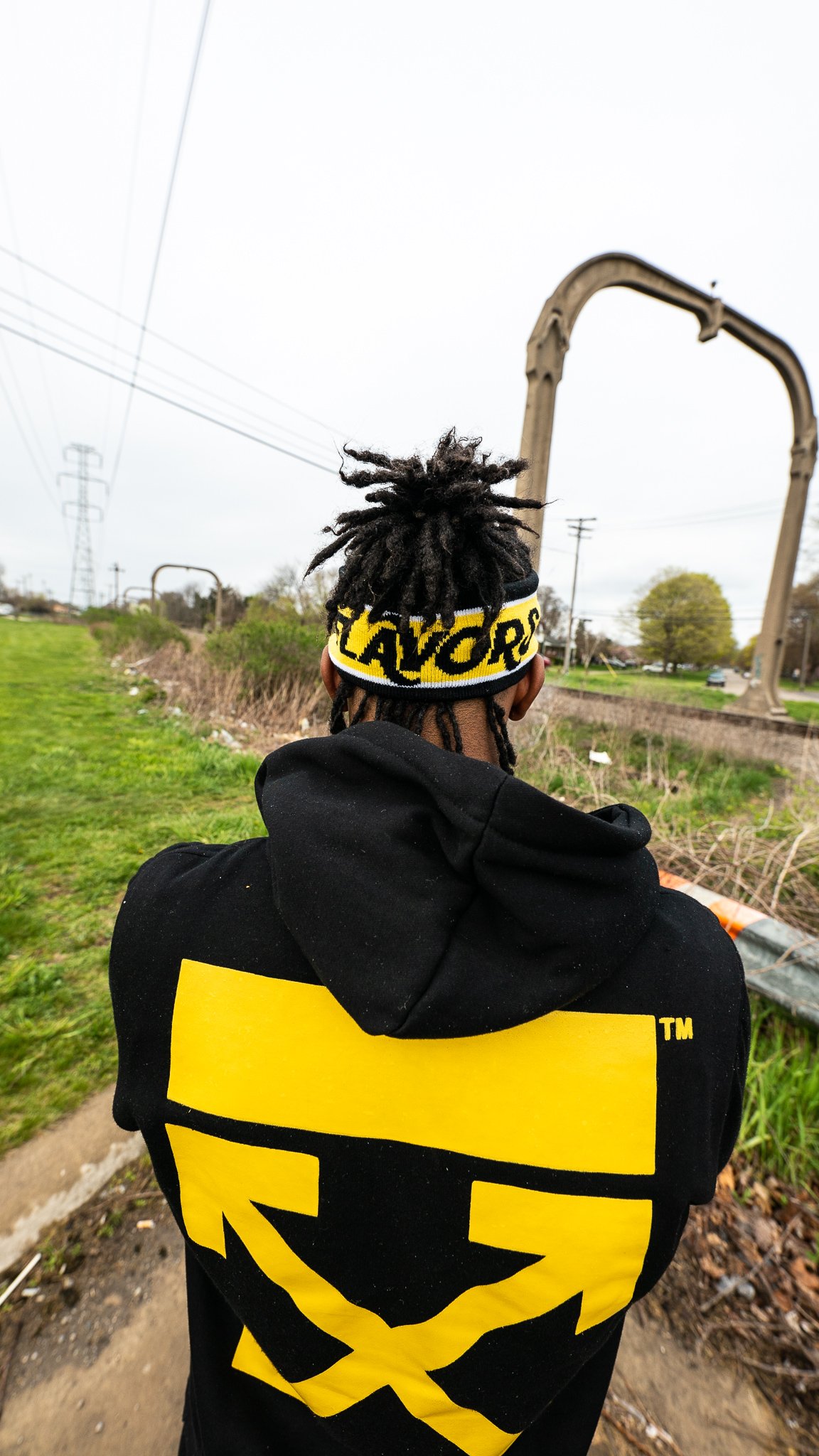 Image of Yellow FLAVORS Headband