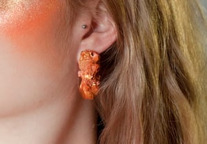 Image of CELESTIAL STUD EARRINGS - Desert