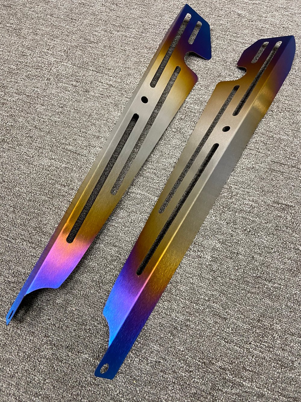 2015+ Subaru WRX/STI titanium fender shrouds