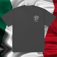Image 2 of La Familia es Primero Embroidered- Premium Oversized faded t-shirt