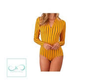 Image 3 of Striped Bodysuit 