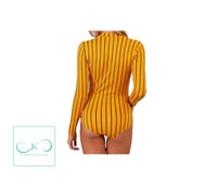 Image 4 of Striped Bodysuit 