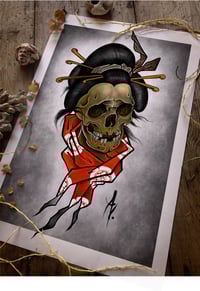Dead Geisha.  42 x 28