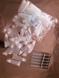 40 lipgloss tubes and 5 wand tubes