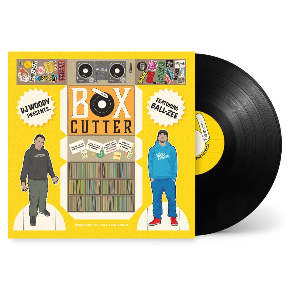 12" Vinyl - Box Cutter by DJ Woody feat. Ball-Zee