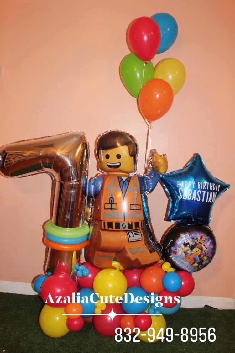 Image of Kids Birthday Balloon Bouquet   