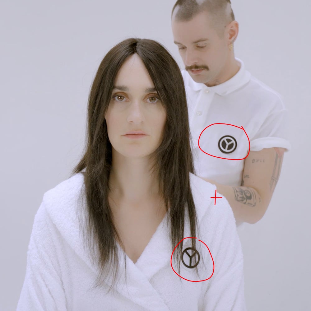 Image of Yelle Logo patches duo (FREE SHIPPING!)