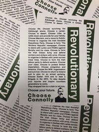 Image 2 of Choose Connolly A2 Poster