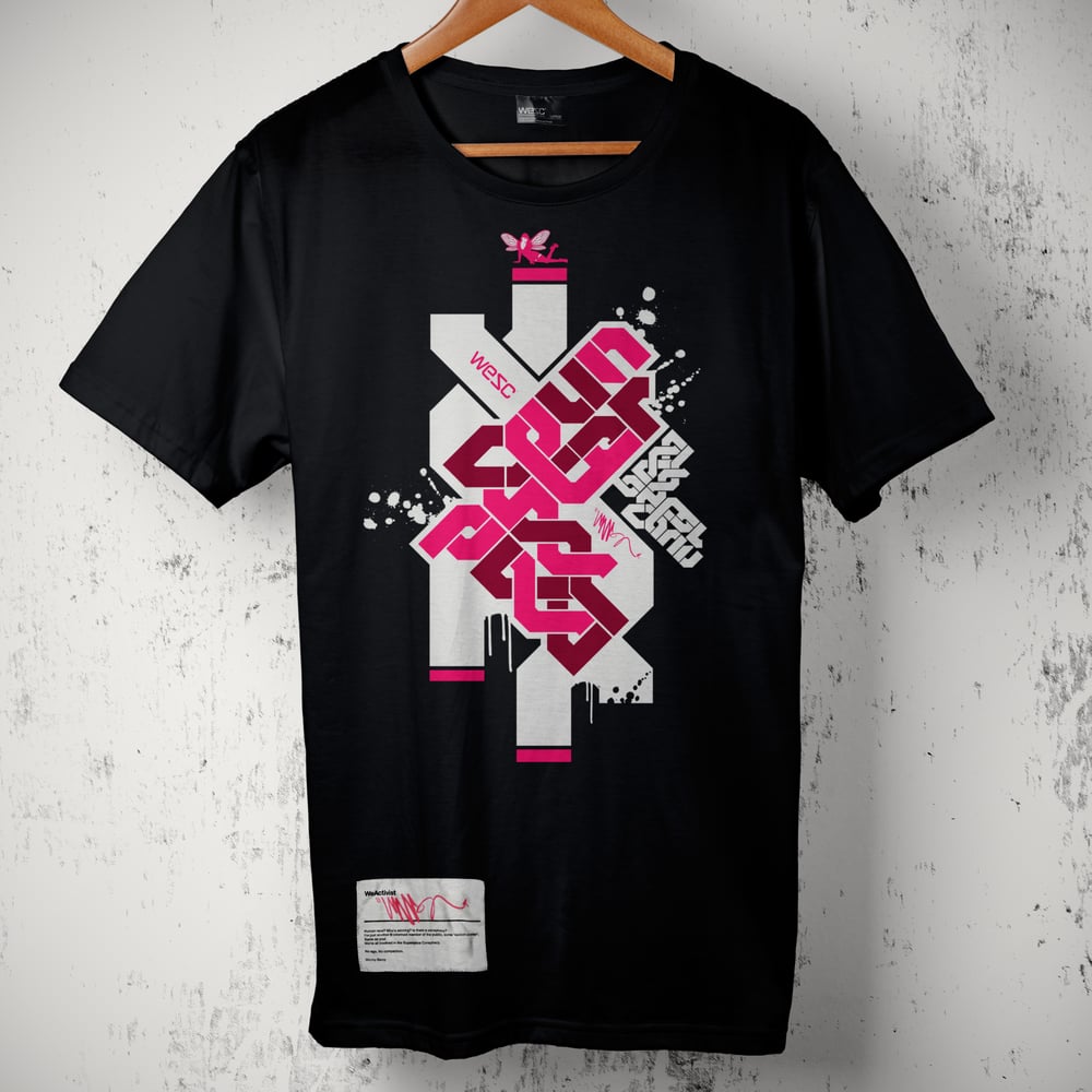 Image of WeSC x Mitchy Bwoy (Classic) black