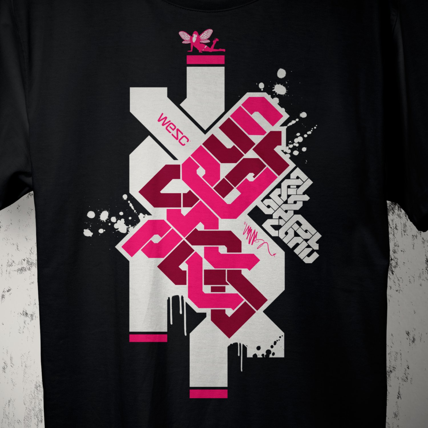 Image of WeSC x Mitchy Bwoy (Classic) black