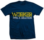 Image of Find A Solution Shirt (NAVY)
