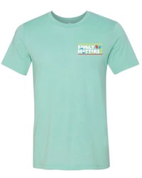 Family Matters Small Logo Mint Green T-Shirt