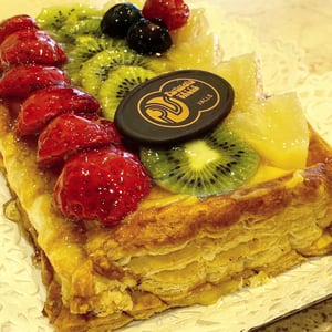 Image of BANDES DE PASTA DE FULL (fruita)