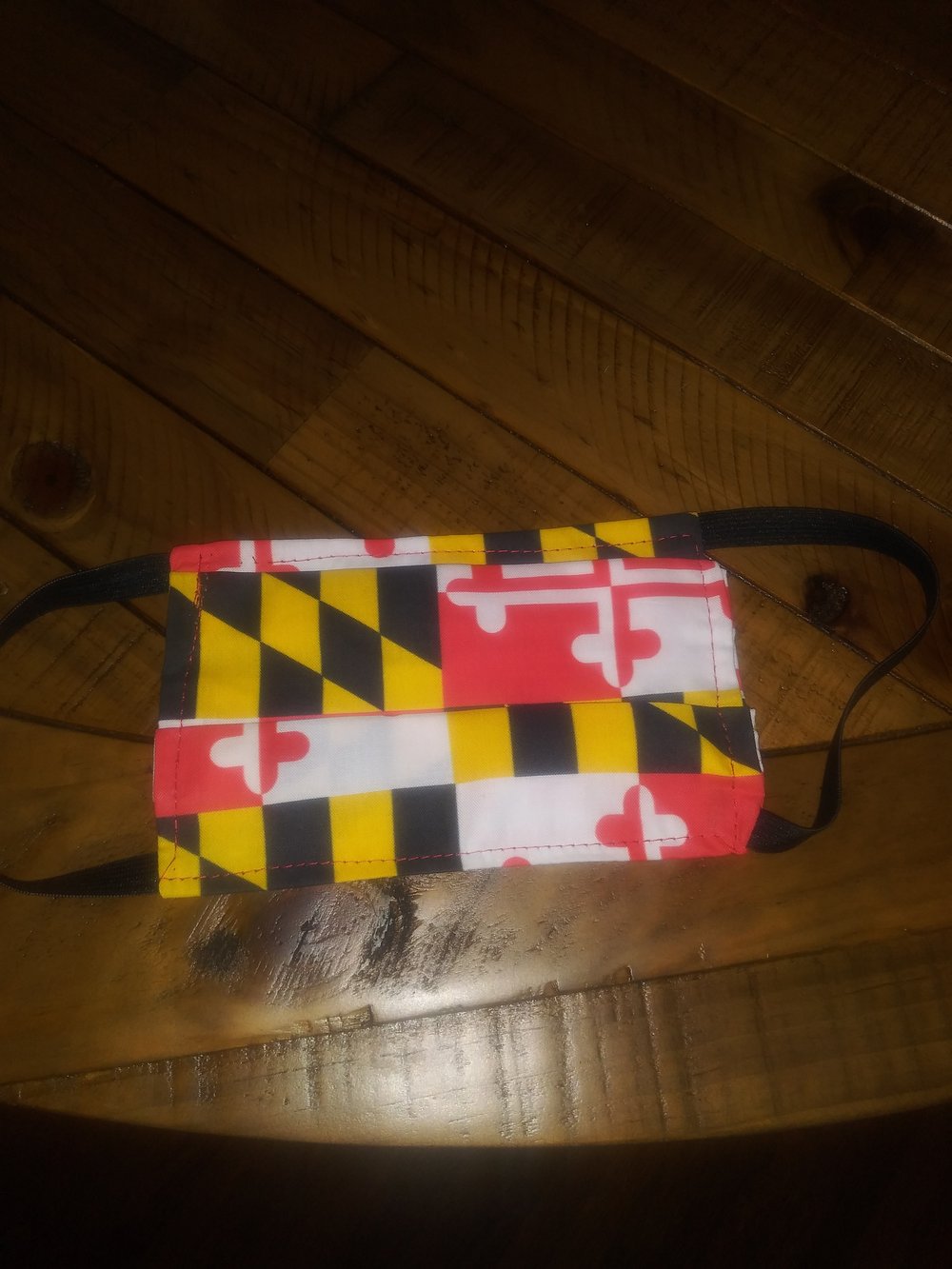 Maryland  pattern Covid19mask with filter inserts