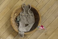 Image 3 of Footed Dungarees Romper