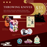 Throwing Knives: All Merch!