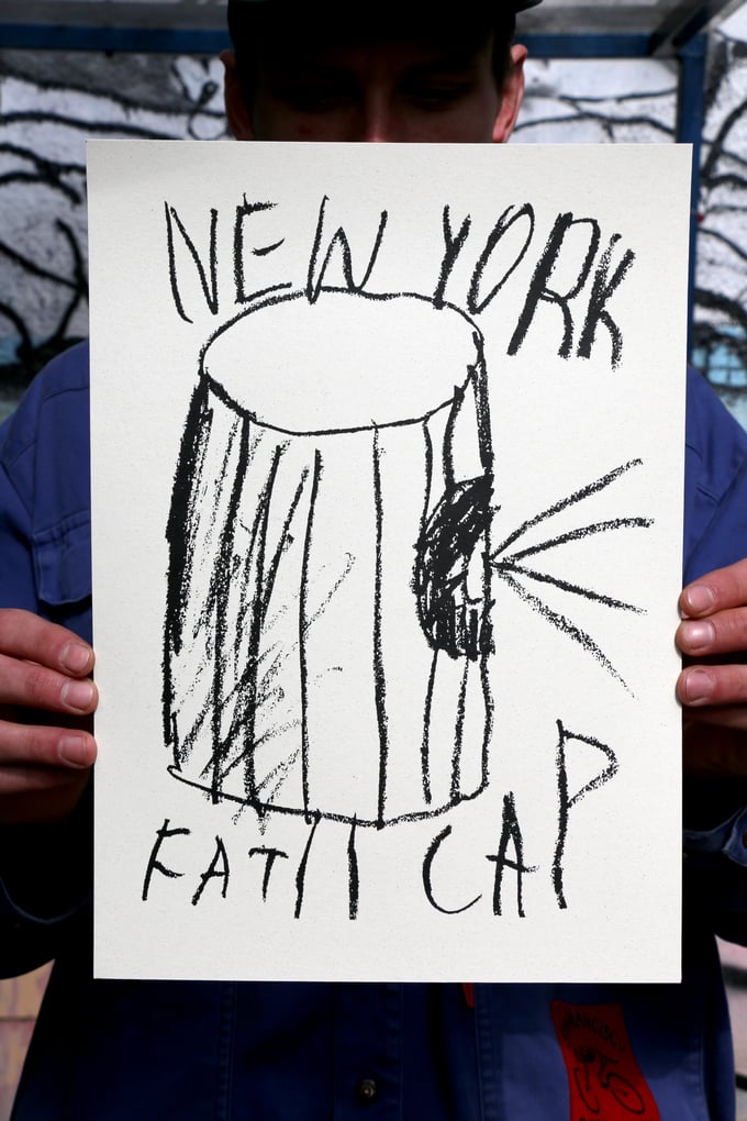 Image of Tomasz Kaczyński "New York Fat Cap" (selfisz)