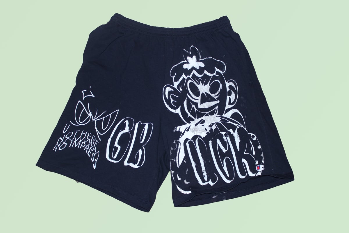 Navy GBUCK shorts | GBUCK