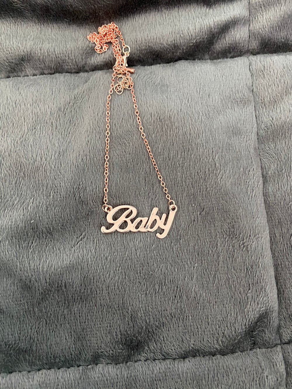 Image of baby necklace 🧸.