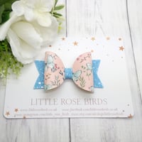 Image 2 of Butterfly Garden Bow - Choice of Headband or Clip