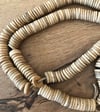 Beads for your home - tan brown button