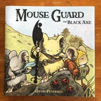 Image 1 of Mouse Guard: Black Axe Hardcover *SIGNED*