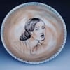 Persephone Portrait Porcelain Bowl