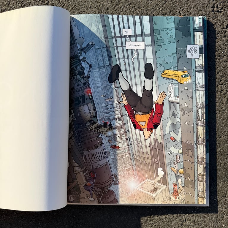 Après L'Incal, Tome 1: Le Nouveau Rêve by Moebius Image 3