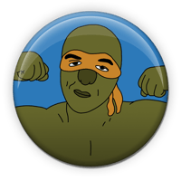 Image 2 of Green Lovers magnet set