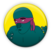 Image 3 of Green Lovers magnet set