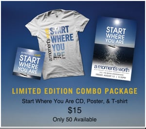 Image of LIMITED "START WHERE YOU ARE" COMBO PACKAGE